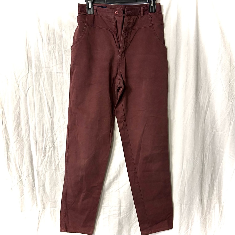 GENERRA Women’s Maroon Chinos